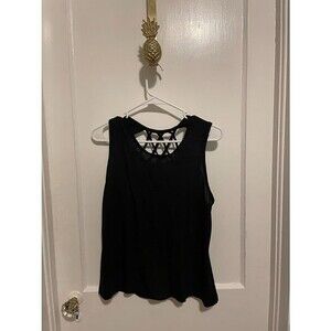 Xersion Women's size Large Black Athletic Tanktop